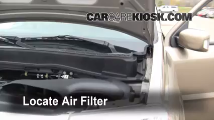2009 Honda Pilot Touring 3.5L V6 Air Filter (Engine) Check